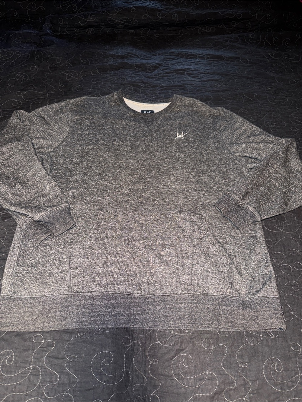Men's Heather Gray Crewneck Sweatshirt